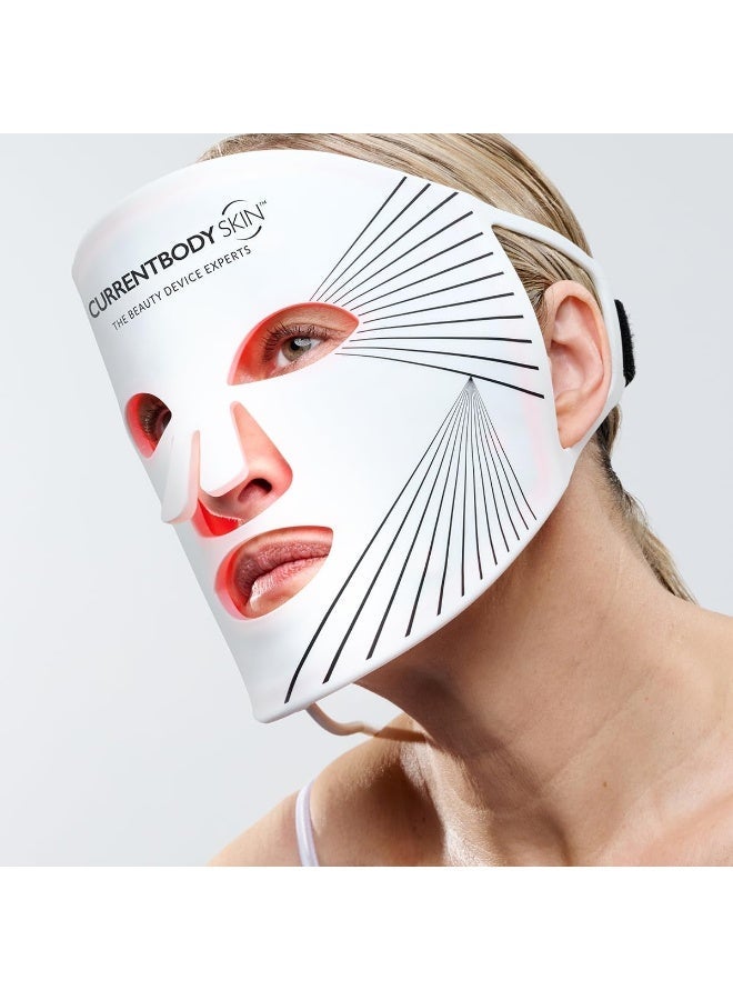 CurrentBody Current Body LED Light Therapy Facial Mask, Red Light Therapy Device, Main Anti-Aging - Image 1